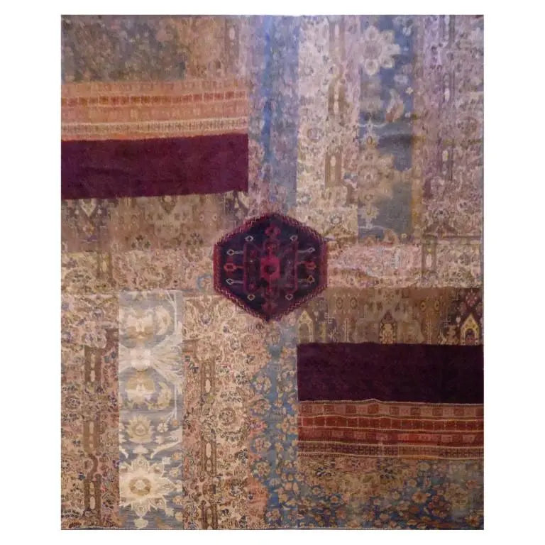 One Of The Kind Afghani Khotan Rug 8'9" x 12'